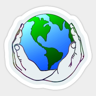 Earth Care Sticker